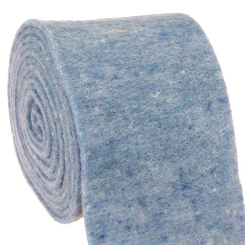 Floristik24 Filzband Blau 15cm 5m