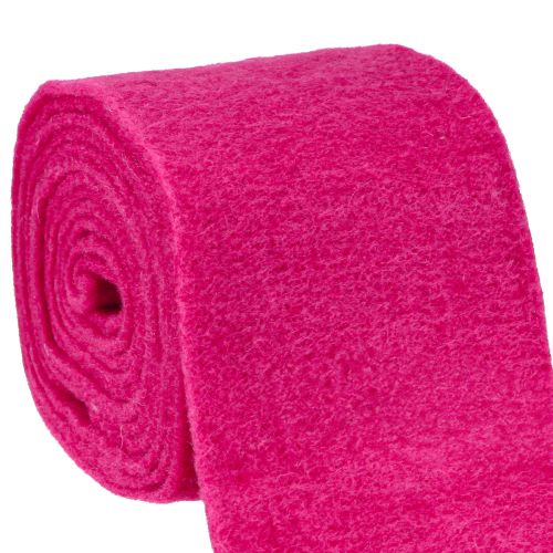 Artikel Filzband Pink Wollband Wollfilz Topfband Dekostoff 15cm 5m