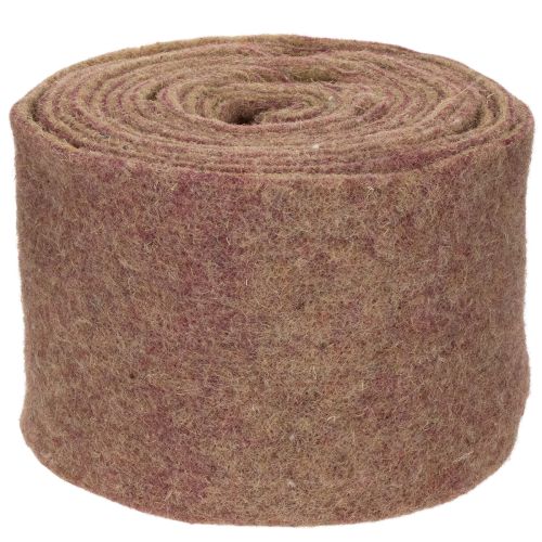Wollfilzband zweifarbig, 15 cm