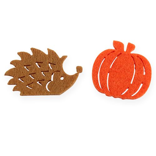 Floristik24 Streudeko Filz 3cm 72St