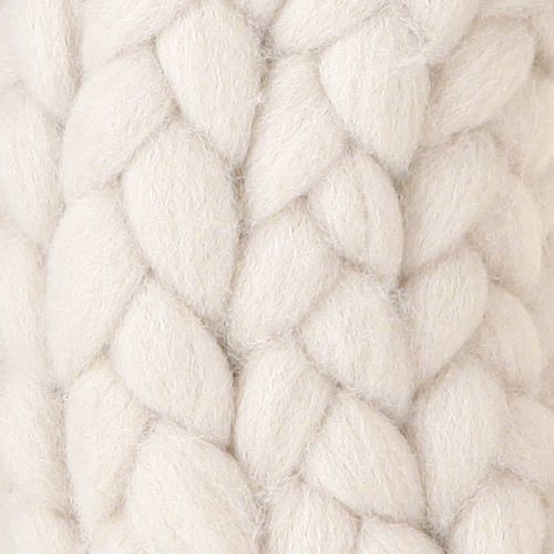 Artikel Filzwolle Deko Kranz zum Hängen in Beige Ø30cm H4cm