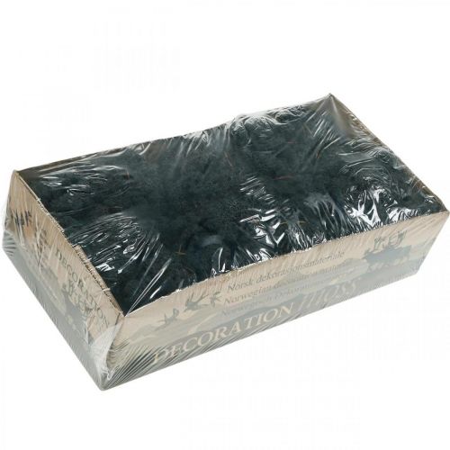 Artikel Deko Moos Schwarz konserviert Islandmoos zum Basteln 400g