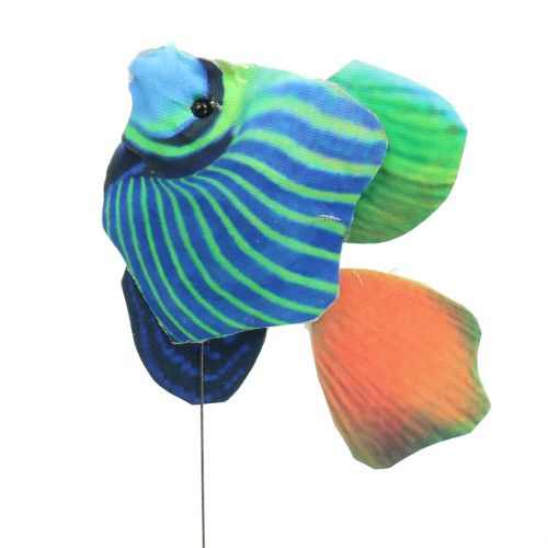 Floristik24 Dekostecker Fisch bunt sortiert 6St