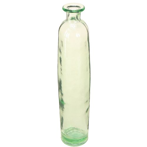 Artikel Flaschen Deko Vase Glas Klar/Grün Retro Ø6,5cm H30cm