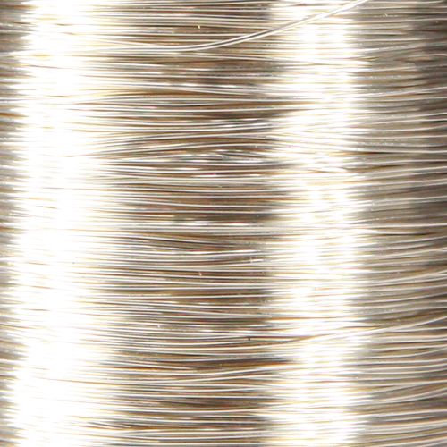 Floristik24 Floristendraht Myrtendraht Champagner 0,30mm 100g 3 St