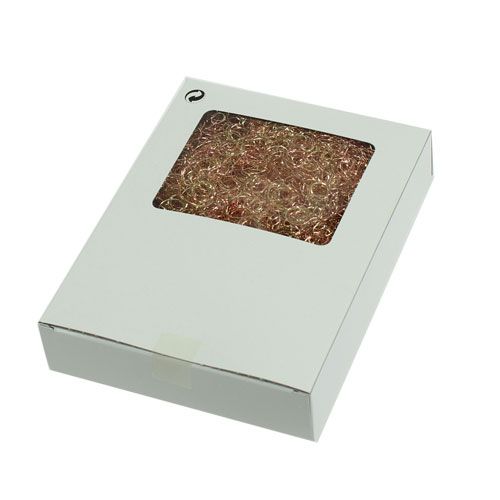 Artikel Flower Hair Lametta Gold, Kupfer 50g