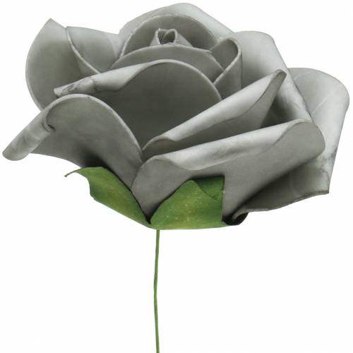 Artikel Foam Rose Grau Ø15cm 4 St