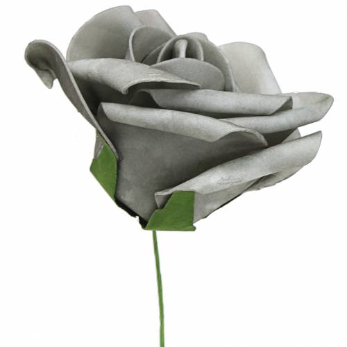Artikel Foam-Rose Ø6cm Grau 27 St