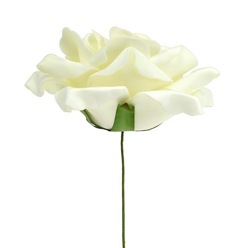 Artikel Foam Rosen Creme Ø15cm 4St