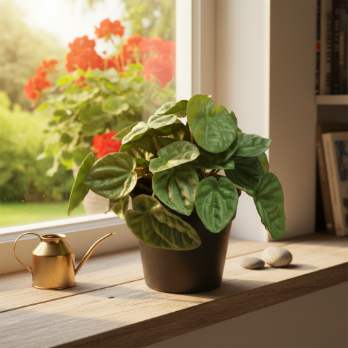 Artikel Peperomia Green Twist - Robuste, dekorative Zimmerpflanze im Topf 20cm