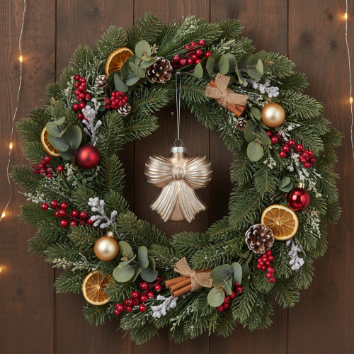 Glas Weihnachtsanhänger Schleifen-Set 10cm in Brauntönen | Floristik24.ch