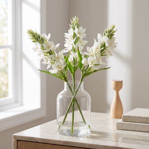 Künstliche Blume Milchstern Weiss 50cm aus Kunststoff | Floristik24.ch