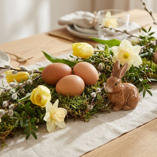 Ausgeblasene Hühnereier Braun 10 Stück ca. 5–6 cm zur Frühlings- und Osterdekoration | Floristik24.ch