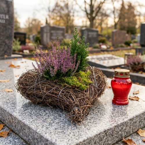 Pflanzschale Herz Friedhof, Rebenherz zum Bepflanzen 15cm 2St | Floristik24.ch