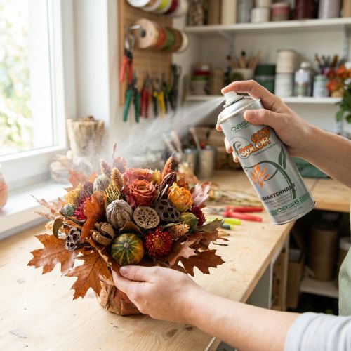Fixierspray Elefantenhaut 400ml für Trockenblumen und Gestecke | Floristik24.ch