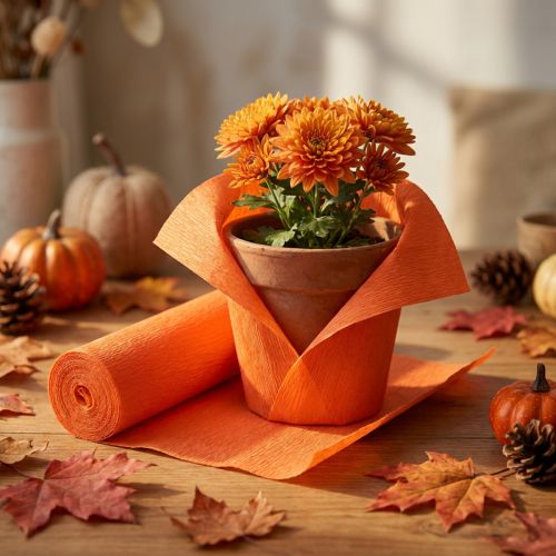 Floristen-Krepppapier aus