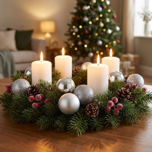 Mini Weihnachtskugeln Silber Kunststoff Ø 3 cm 14 Stück | Floristik24.ch