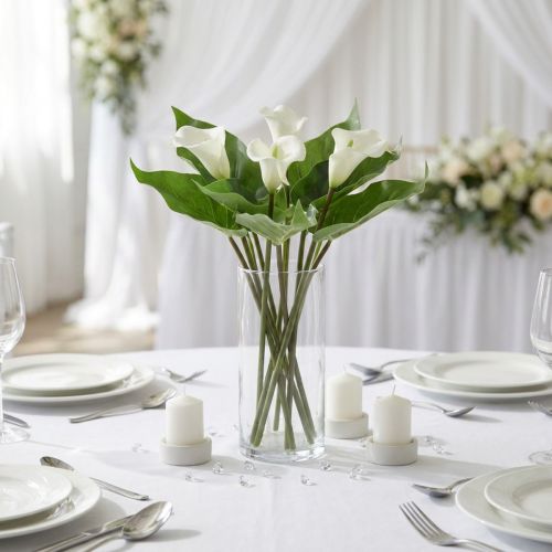 Artikel Calla Lilie Kunstblume Kunststoff Weiss 34 cm