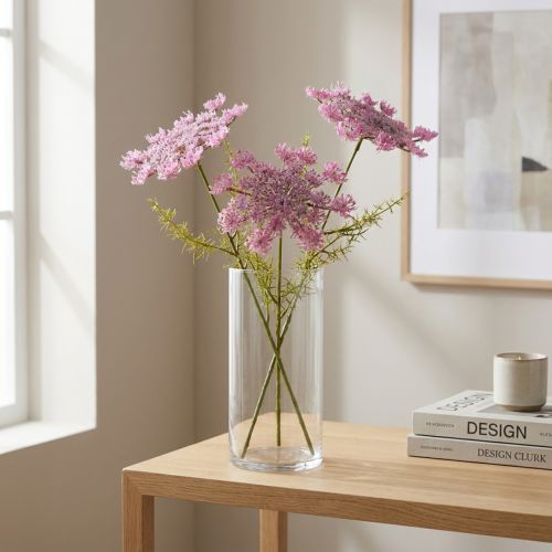 Seidenblume Dill Kunstpflanze Lila 70 cm | Floristik24.ch