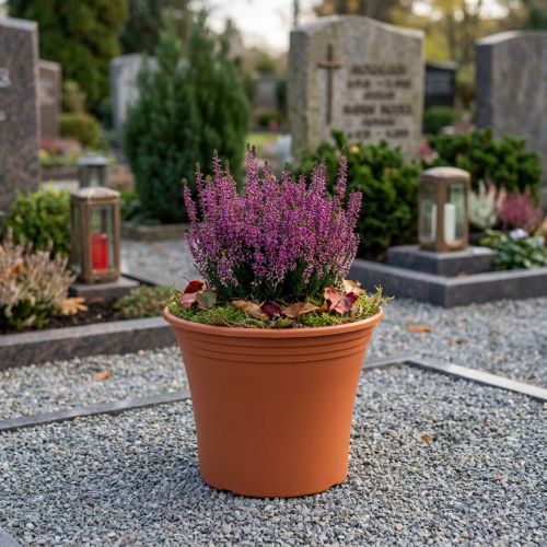 Topf aus Kunststoff Terrakotta Ø15cm H13cm für Blumen | Floristik24.ch