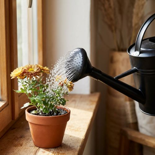 Gieskannenbrause Kunststoff Schwarz für 5-Liter-Gieskannen, Ø8 cm | Floristik24.ch