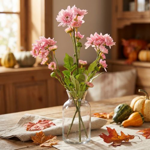 Künstliche Astern Rosa Seidenblumen 80cm | Floristik24.ch