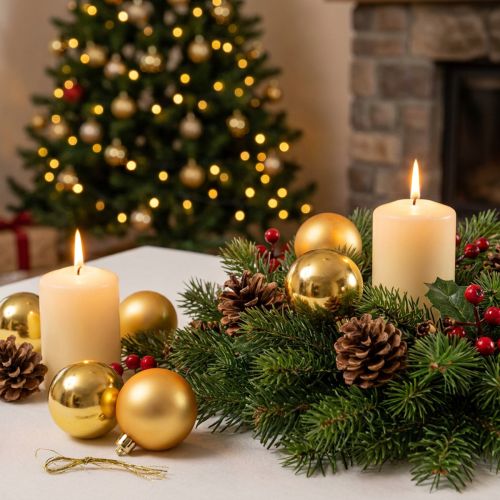 Weihnachtskugeln aus Kunststoff Gold 6cm, 12 Stück | Floristik24.ch