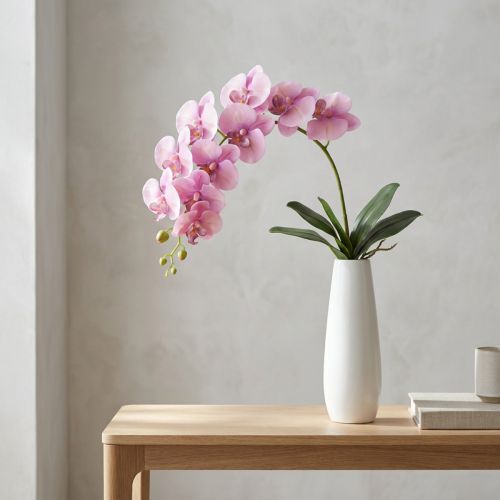 Orchidee Phalaenopsis künstlich 104 cm Rosa 8 Blüten | Floristik24.ch