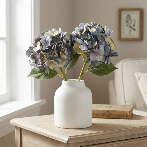 Künstliche Hortensien Blau Ø15 cm L58 cm 2er-Set | Floristik24.ch