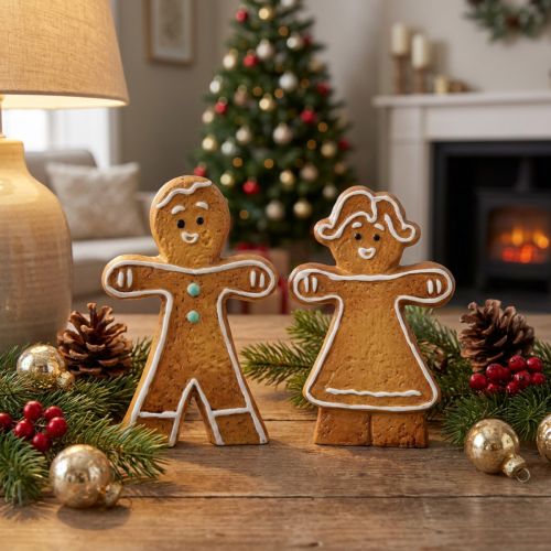Keramikfiguren Lebkuchenmann