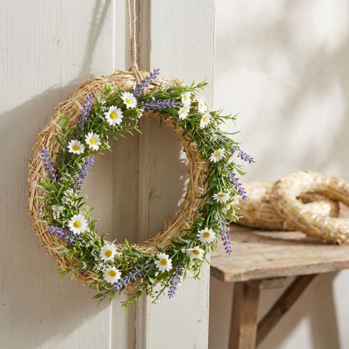 Artikel Strohring 15 cm DIY-Rohling aus Stroh für Kränze und Dekoration