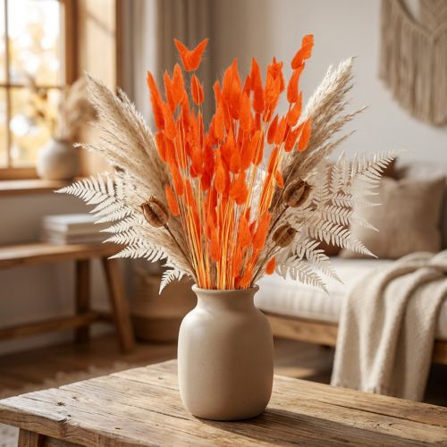 Hasenschwanzgras Orange