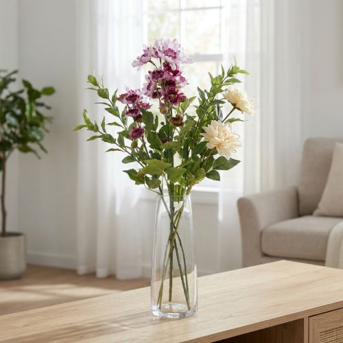 Künstliche Astern Seidenblumen Lila 80cm | Floristik24.ch