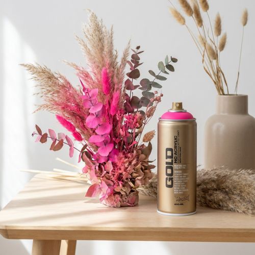 Fluoreszierendes Farbspray Pink 400ml Montana Cans für Dekoration und Bastelarbeiten | Floristik24.ch