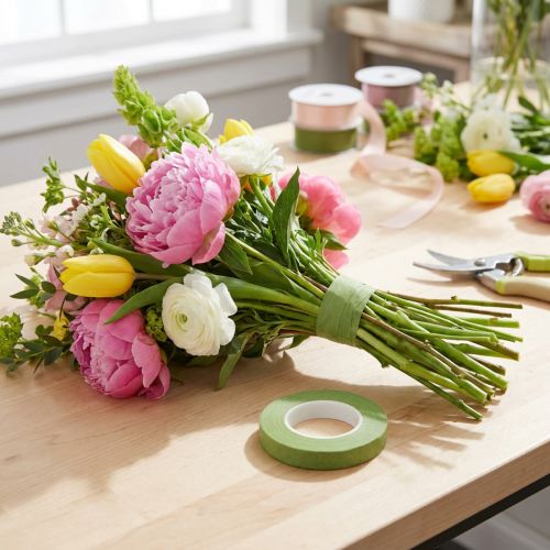 OASIS® Floristenband Kunststoff Hellgrün 13 mm 2 Rollen | Floristik24.ch