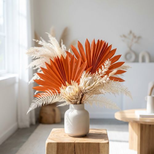 Palmspeer aus Palmenblatt Orange 35–50cm 30 Stück | Floristik24.ch