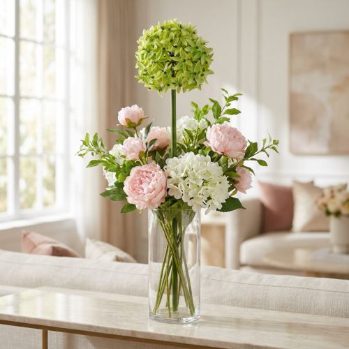 Zierlauch künstlich Grün Ø20cm L72cm Seidenblume | Floristik24.ch