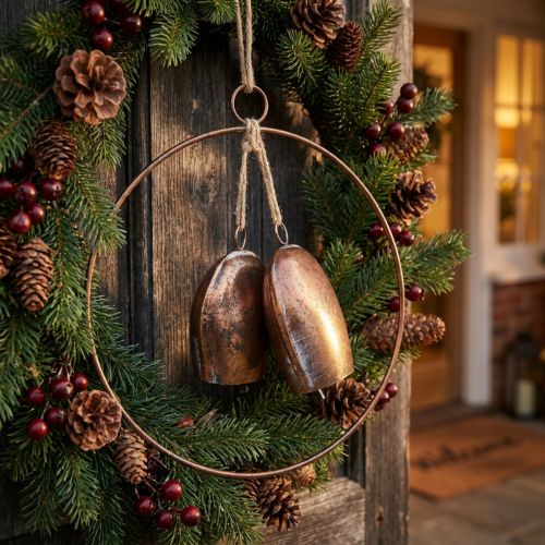 Weihnachtsglocken aus Metall