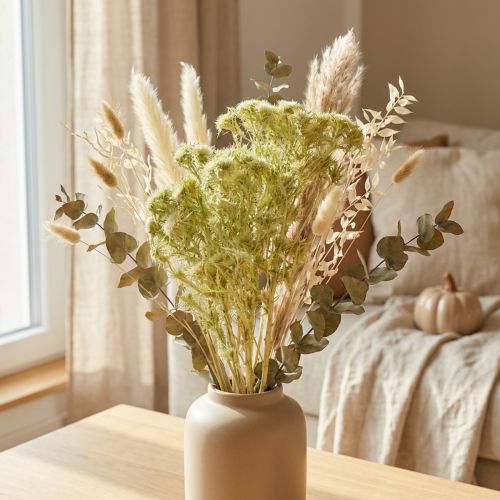 Trockendeko-Bund Wilde Distel, Hellgrün, ca. 85 g, 40–55 cm | Floristik24.ch