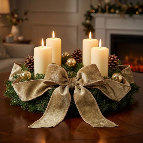 Samtband Braun 50mm x 8m - Polyester Dekoband für Geschenk- und Blumendekorationen | Floristik24.ch