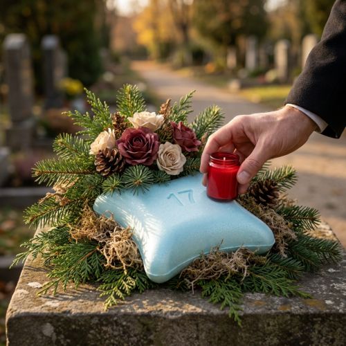 Styroporkissen Mintgrün 17x17 cm 2 Stück für Bastel- und Dekorationsarbeiten | Floristik24.ch