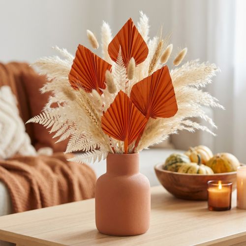 Trockenblumen Palmspear Mini Orange 30–40 cm 100 Stück | Floristik24.ch