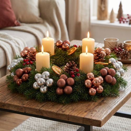 Mini Weihnachtskugeln Glas