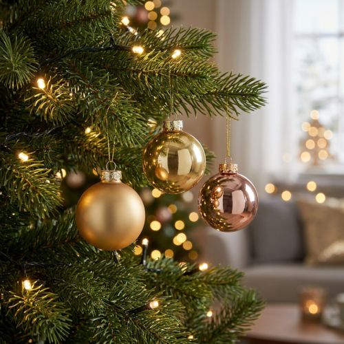 Weihnachtskugeln-Set aus