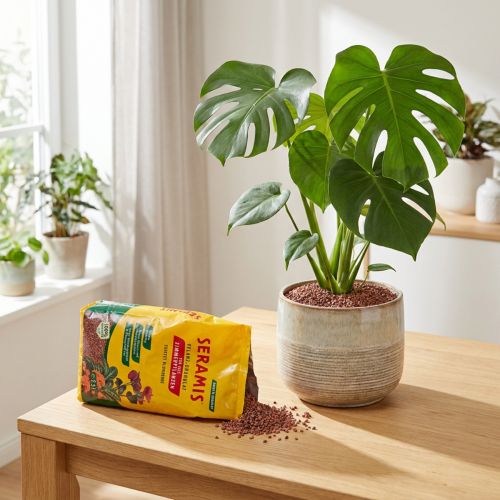 Artikel Seramis Ton-Granulat für Zimmerpflanzen 2,5 Liter, Kultursubstrat