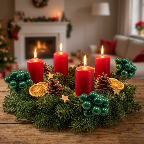Mini-Weihnachtskugeln am Draht 25 mm Glas Grün 140 Stück | Floristik24.ch