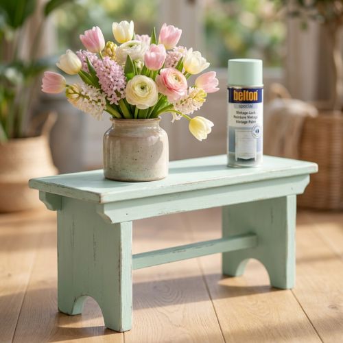 Farbspray Wasserbasiert Vintage-Lack Hellgrün Shabby Chic 400ml Innenbereich | Floristik24.ch