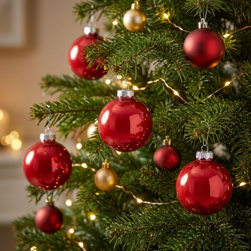 Weihnachtskugeln Glas Rot Ø6cm 24er-Set | Floristik24.ch