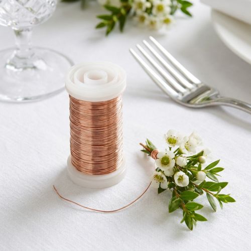 Artikel Myrtendraht Kupfer 0,30 mm 100 g Basteldraht für Floristik und Dekoration