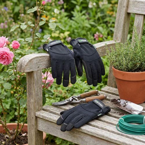 Kixx synthetische Arbeitshandschuhe aus Lycra Grösse 10 Schwarz | Floristik24.ch
